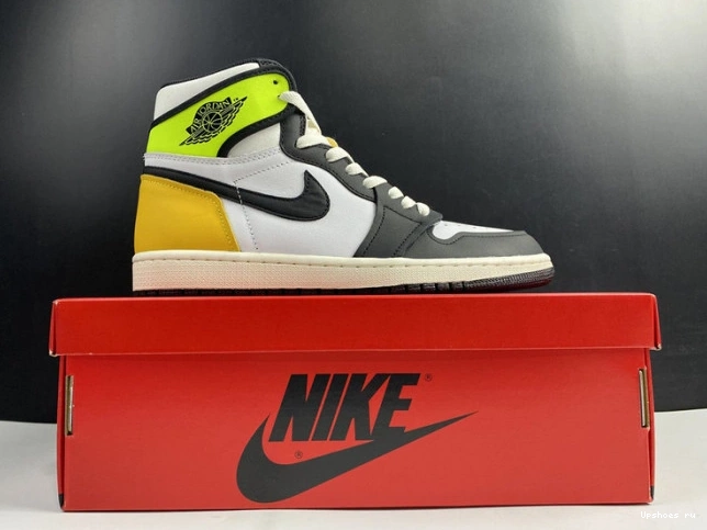 Retro 'Volt High Air Jordan  555088-118 Gold' 1 OG 1215